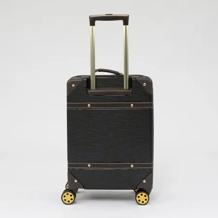 Francesco Molinary Чемодан на 4-х колесах (черный)