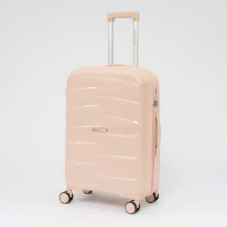 Francesco Molinary Чемодан на 4-х колесах (розовый)