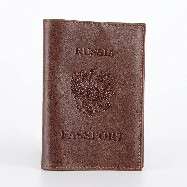 Poshete Обложка на паспорт (коричневый)