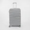 Francesco Molinary Чемодан на 4-х колесах (светло-серый)
