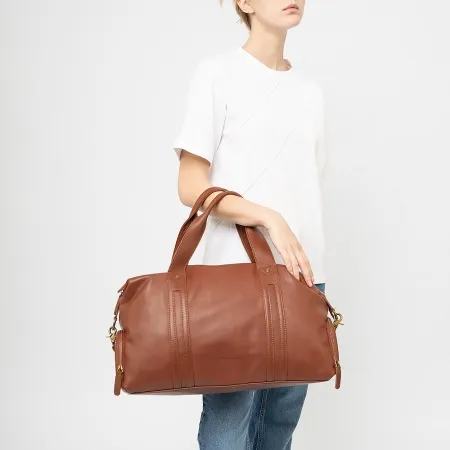 Francesco Molinary Сумка дорожно-спортивная (коричневый)