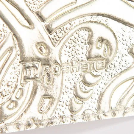 Poshete Чехол для пропуска (золотой)