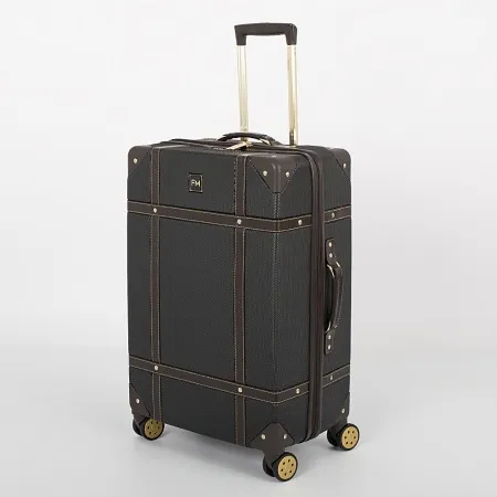 Francesco Molinary Чемодан на 4-х колесах (черный)