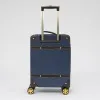 Francesco Molinary Чемодан на 4-х колесах (синий)
