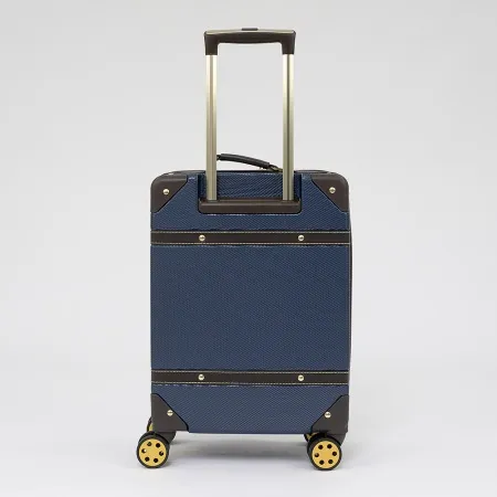 Francesco Molinary Чемодан на 4-х колесах (синий)