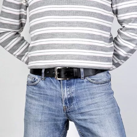 Мужской ремень  Poshete арт.9610021