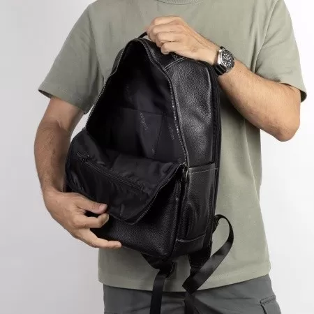 Рюкзак кожаный Valigetti арт. 423720