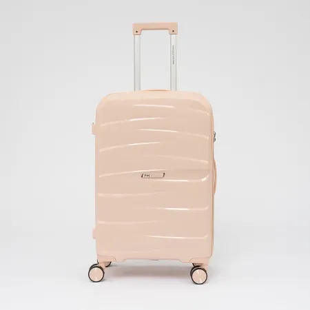 Francesco Molinary Чемодан на 4-х колесах (розовый)