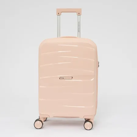 Francesco Molinary Чемодан на 4-х колесах (розовый)
