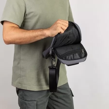 Рюкзак мужской однолямочный Valigetti арт. 3639636