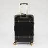 Francesco Molinary Чемодан на 4-х колесах (черный)