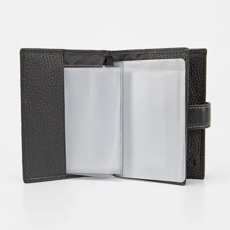 Poshete Обложка для паспорта и автодок (черный)