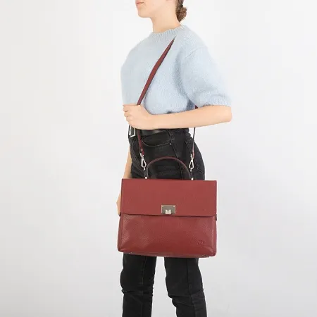 Francesco Molinary Портфель (бордовый)