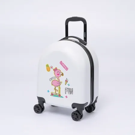 Ecotope Чемодан на 4-х колесах (белый)