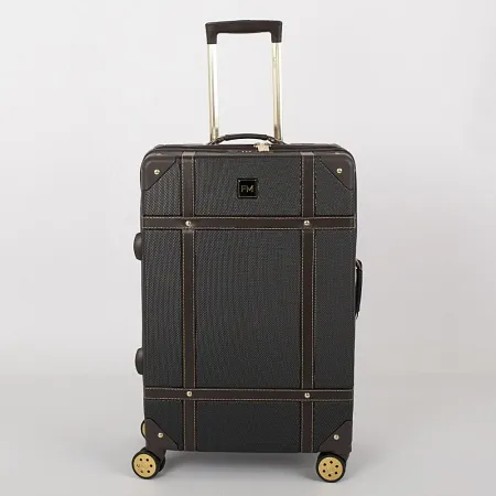 Francesco Molinary Чемодан на 4-х колесах (черный)