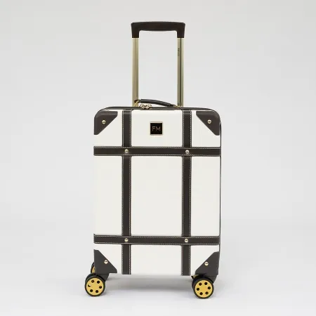 Francesco Molinary Чемодан на 4-х колесах (бежевый)