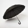Tri Slona Зонт-трость (черный)