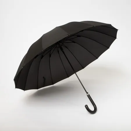 Tri Slona Зонт-трость (черный)