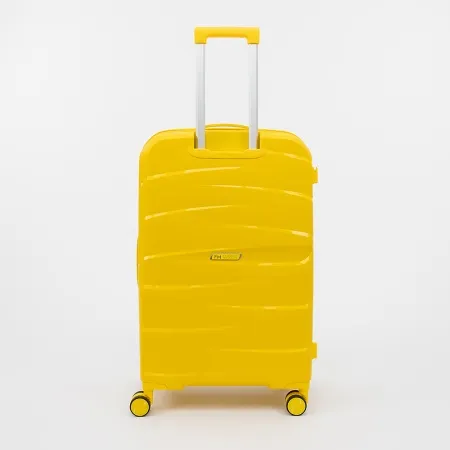 Francesco Molinary Чемодан на 4-х колесах (желтый)