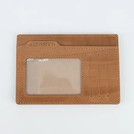 Alexander TS Чехол для пропуска (бежевый)