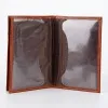 Poshete Обложка для паспорта и автодок (коричневый)