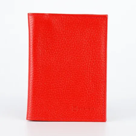 Poshete Обложка для паспорта и автодок (красный)