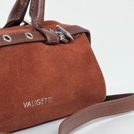 Сумка из натуральной замши Valigetti арт. 8938520