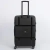Francesco Molinary Чемодан на 4-х колесах (черный)