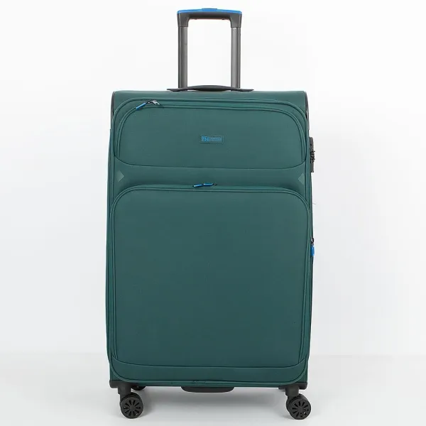 Francesco Molinary Чемодан на 4-х колесах (зеленый)