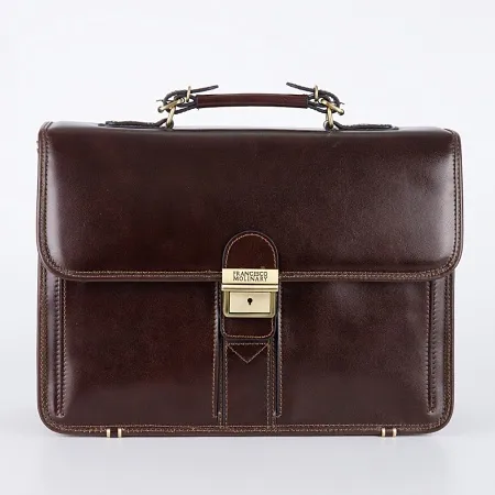 Francesco Molinary Портфель (коричневый)