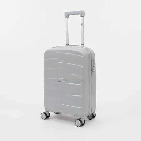 Francesco Molinary Чемодан на 4-х колесах (светло-серый)