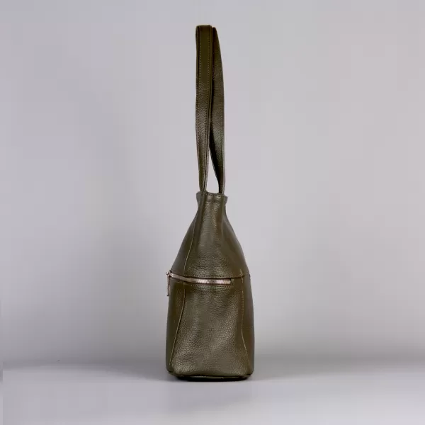 Женская кожаная сумка тоут Francesco Molinary арт. 8110907