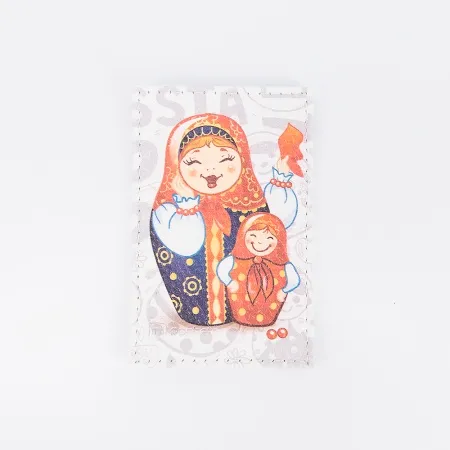 Poshete Чехол для пропуска (бежевый)