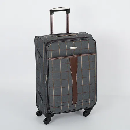 Francesco Molinary Чемодан на 4-х колесах (серый)