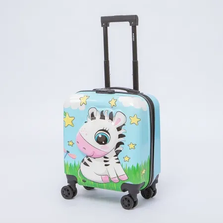 Ecotope Чемодан на 4-х колесах (голубой)