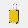 Francesco Molinary Чемодан на 4-х колесах (желтый)