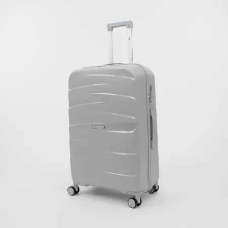 Francesco Molinary Чемодан на 4-х колесах (светло-серый)