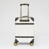 Francesco Molinary Чемодан на 4-х колесах (бежевый)