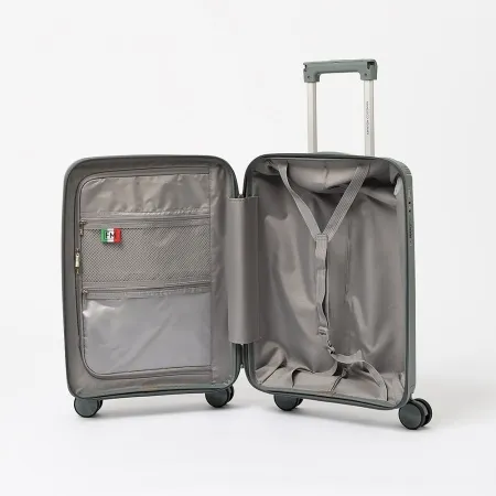 Francesco Molinary Чемодан на 4-х колесах (серый)