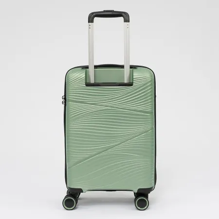 Francesco Molinary Чемодан на 4-х колесах (светло-зеленый)