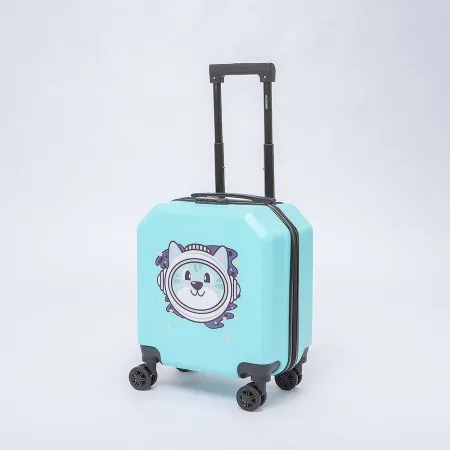 Ecotope Чемодан на 4-х колесах (голубой)