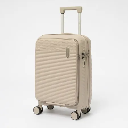 Francesco Molinary Чемодан на 4-х колесах (бежевый)
