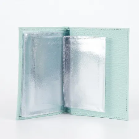 Poshete Обложка для паспорта и автодок (светло-зеленый)