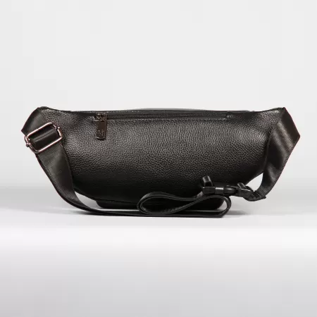 Поясная кожаная сумка Francesco Molinary арт.751356-001
