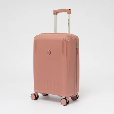 Francesco Molinary Чемодан на 4-х колесах (розовый)