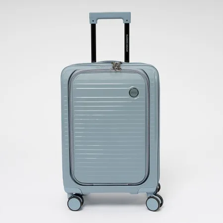 Francesco Molinary Чемодан на 4-х колесах (голубой)