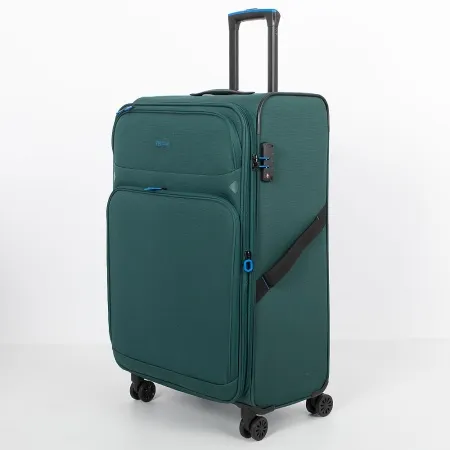 Francesco Molinary Чемодан на 4-х колесах (зеленый)