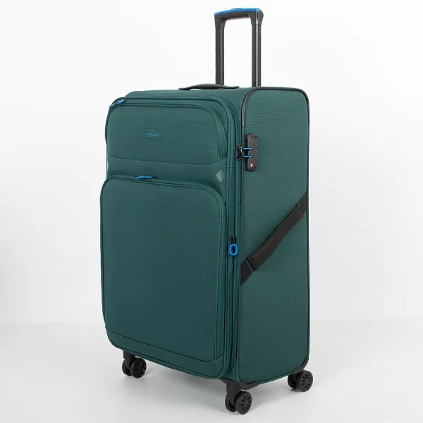 Francesco Molinary Чемодан на 4-х колесах (зеленый)