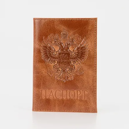 Poshete Обложка на паспорт (коричневый)