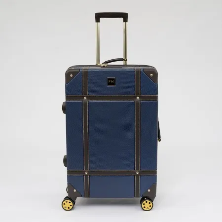 Francesco Molinary Чемодан на 4-х колесах (синий)